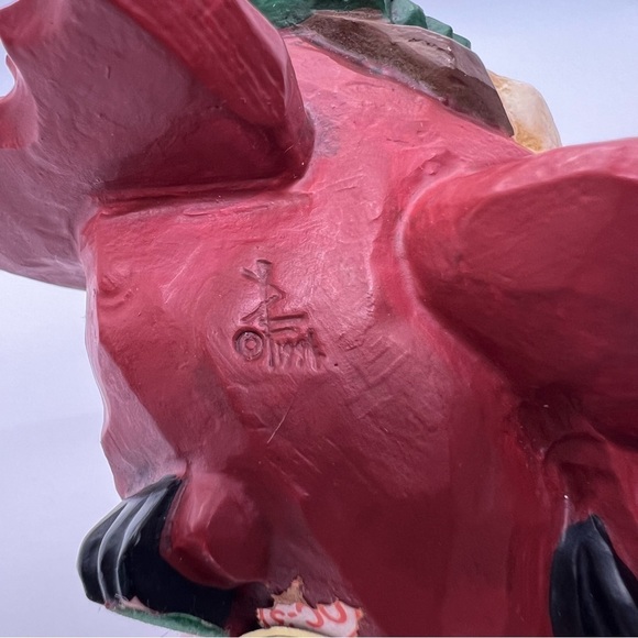 Vintage David Frykman 1997 "Santa Flying A Plane" Coyne’s & Company DF1074 EUC - Picture 8 of 9